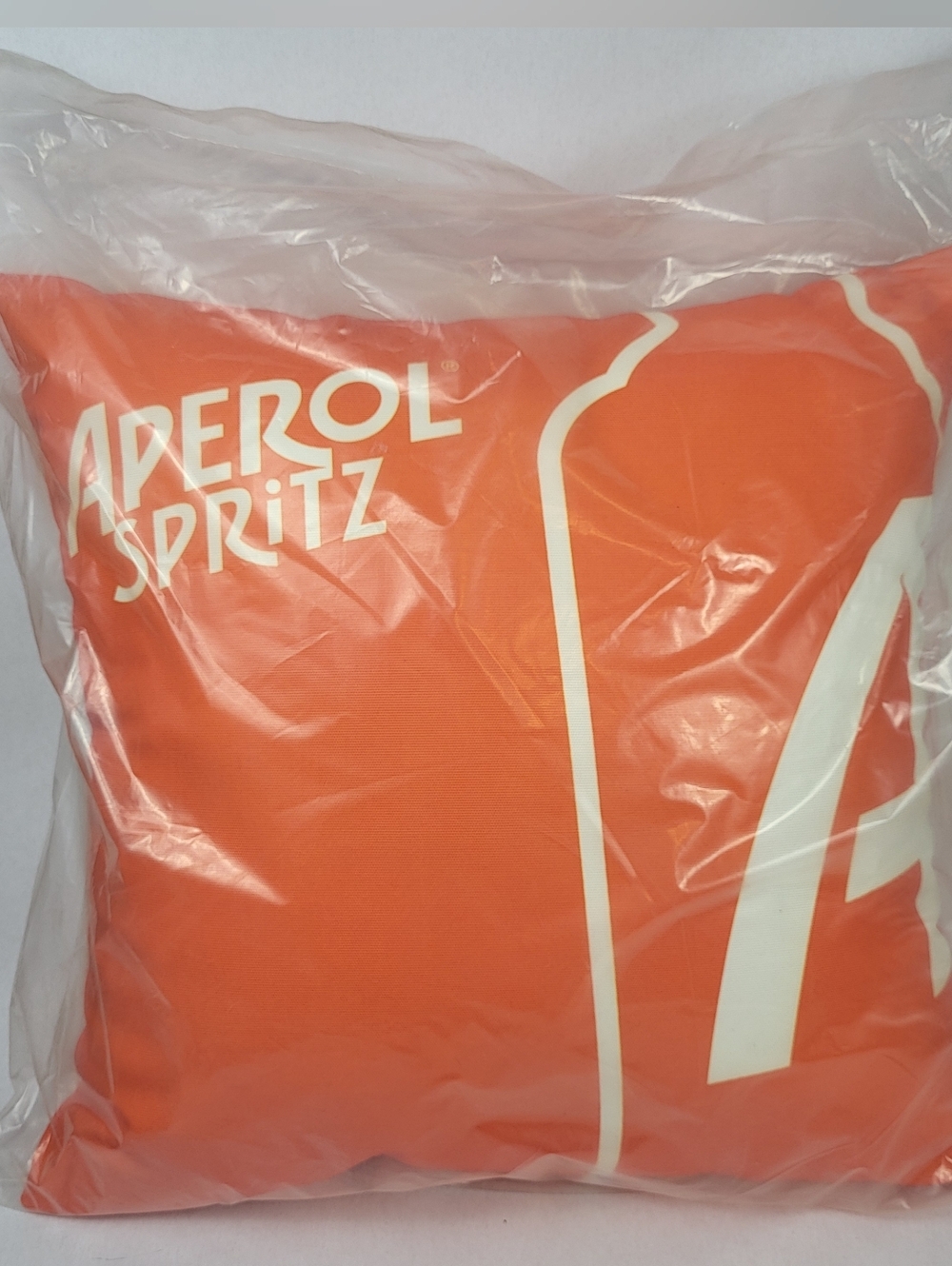 Aperol Spritz Orange Pillow Patio Cushion Lounge Chair 18"x18" New In Package